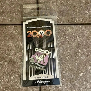 Countdown to Millennium Goofy Trading Pin